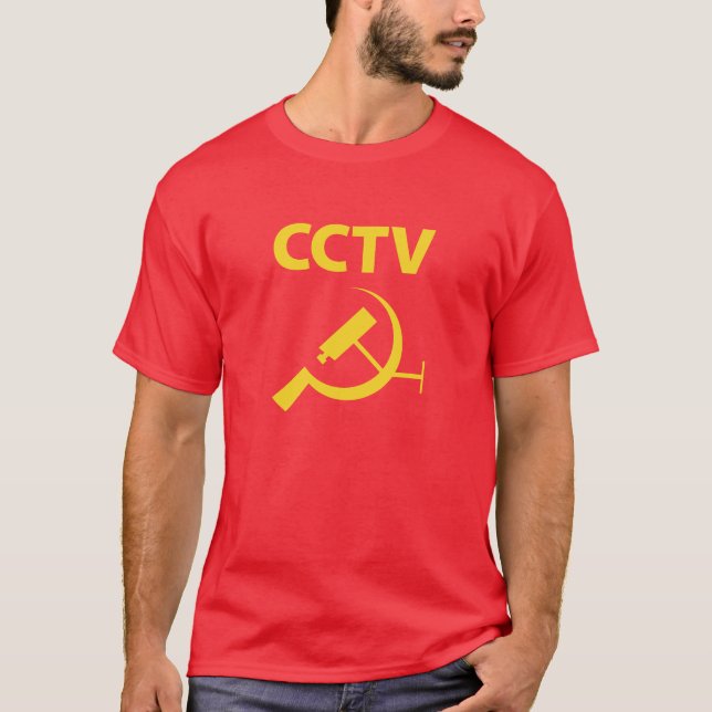 CCTV Yellow T-Shirt (Front)