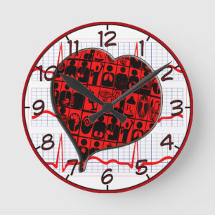CCU HEART EKG MEDICAL SPECIALTIES ROUND CLOCK