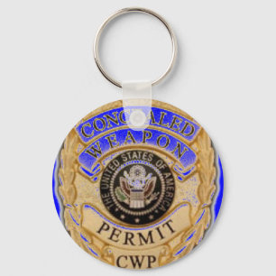ccw badge design key ring
