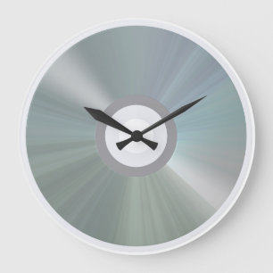 CD/DVD Round Clock