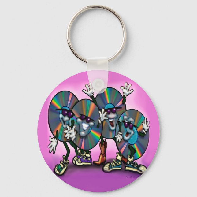 CD Gang Key Ring (Front)