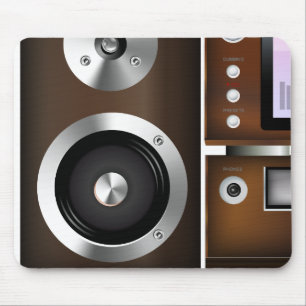 CD Player System Mouse Mat