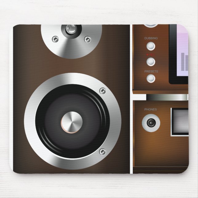 CD Player System Mouse Mat (Front)