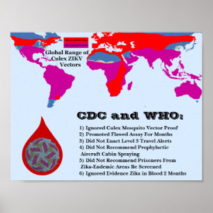 CDC & WHO Failed to Protect Citizens by RoseWrites Poster