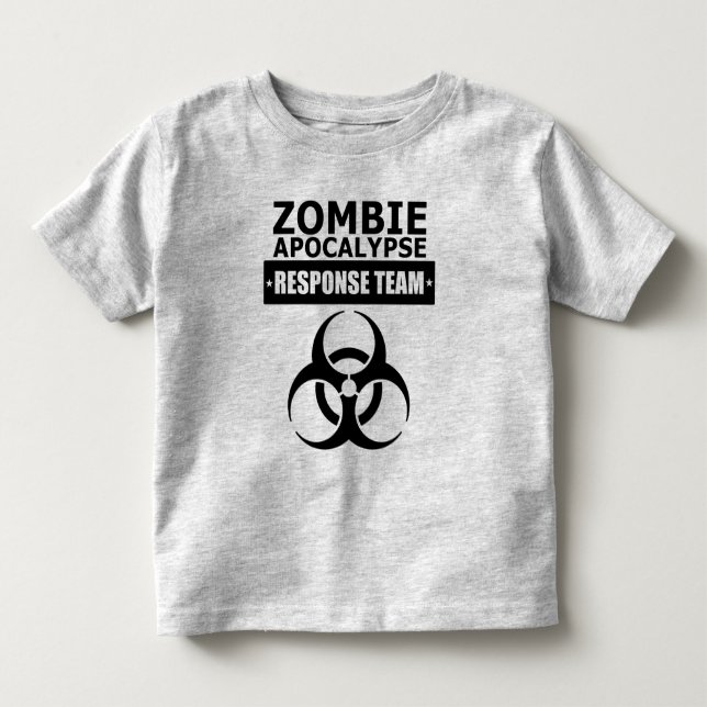 CDC Zombie Apocalypse Response Team Toddler Tee (Front)