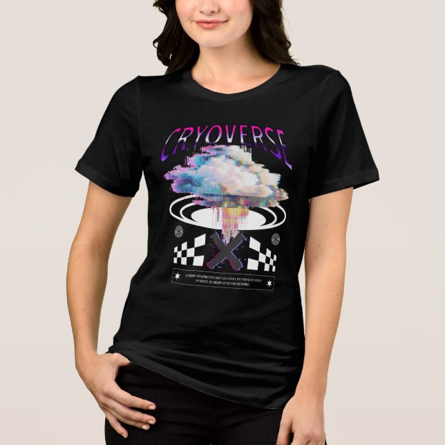 CDcryoverse Tri-Blend Shirt (Front)