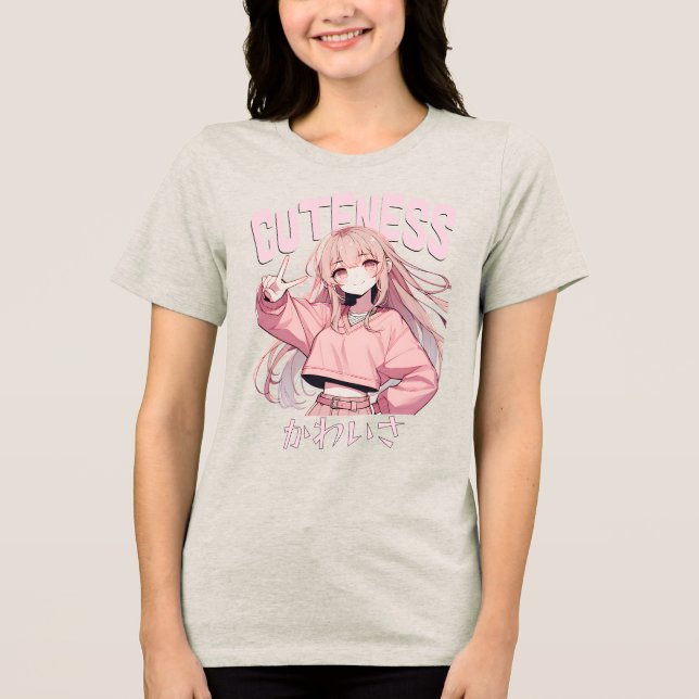 CDcuteness Tri-Blend Shirt (Front)