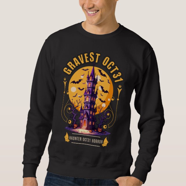 CDgravestoct3 Sweatshirt (Front)
