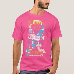 CDH Awareness Month Warrior Tricolor Ribbon Gift T-Shirt