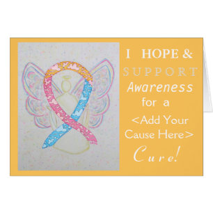 CDH Awareness Ribbon Custom Cause Angel Cards