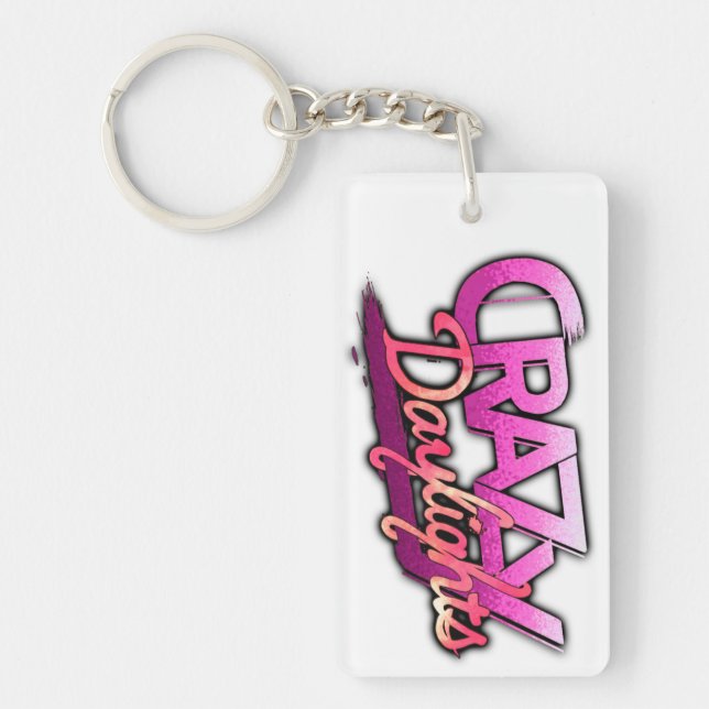 CDL ACRYLIC KEY HOLDER pink Ring (Front)
