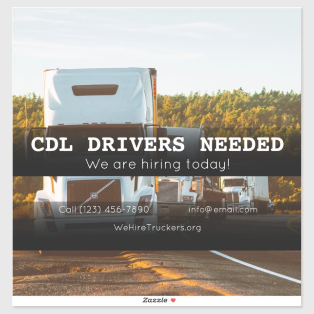 CDL Drivers Needed trucking business  (Sheet)