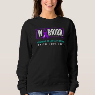 Cdls Warrior Cornelia De Lange Syndrome Cdls Awar Sweatshirt