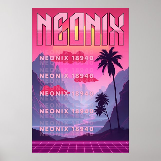CDneonix Poster (Front)