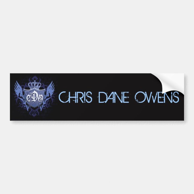 CDO Crown & Shield -Bumper Sticker (Front)