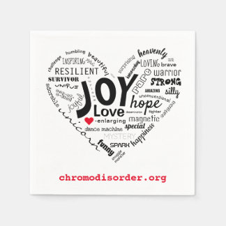 CDO Heart Napkin
