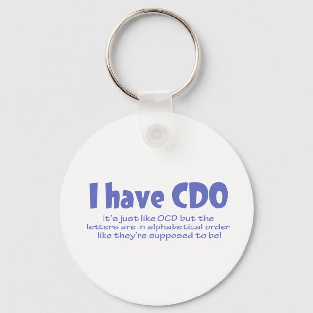 CDO KEY RING (Front)