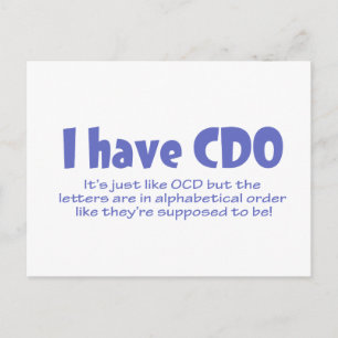 CDO POSTCARD