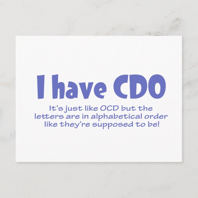 CDO POSTCARD (Front)
