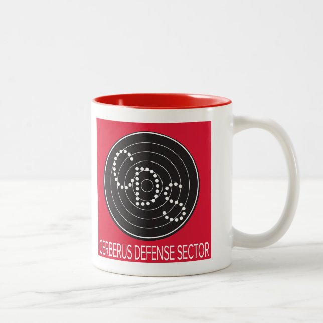 CDS Bodyguard School Mug-Fool's Gold CA Two-Tone Coffee Mug (Right)