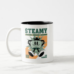 CDsteamyfro Two-Tone Coffee Mug