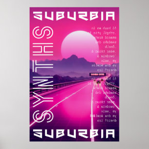 CDsuburbia Poster
