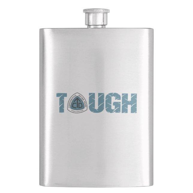 CDT Tough Hip Flask (Front)