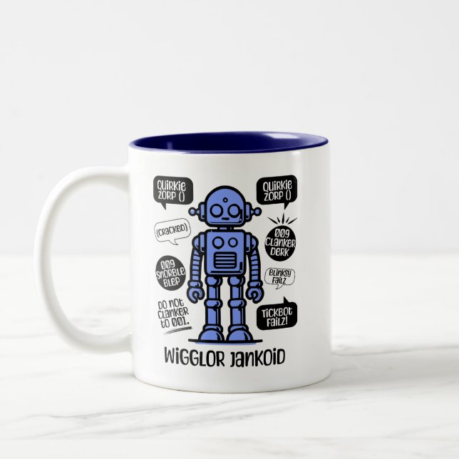 CDwigglorjankoid Two-Tone Coffee Mug (Left)