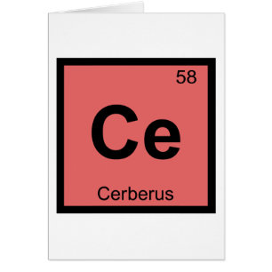 Ce - Cerberus Greek Chemistry Periodic Table