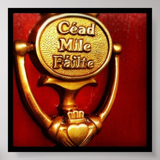 Cead Mile Failte Poster (Front)