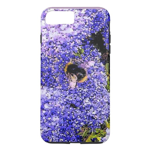Ceanothus Flower Bee Case-Mate iPhone Case (Back)