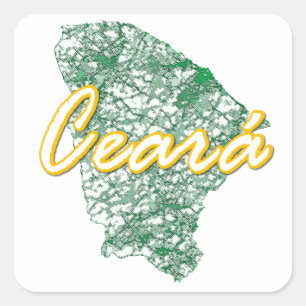 Ceara Square Sticker