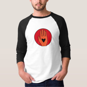 Ceasefire now hand Palestine graphic design T-Shirt
