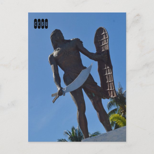 Cebu in Philippines Postcard (Front)