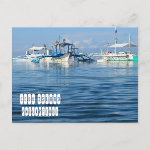 Cebu Island in Philippines Postcard