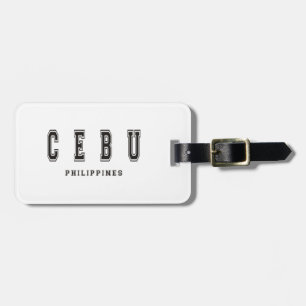 Cebu Philippines Luggage Tag