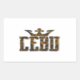 Cebu Royalty Rectangular Sticker