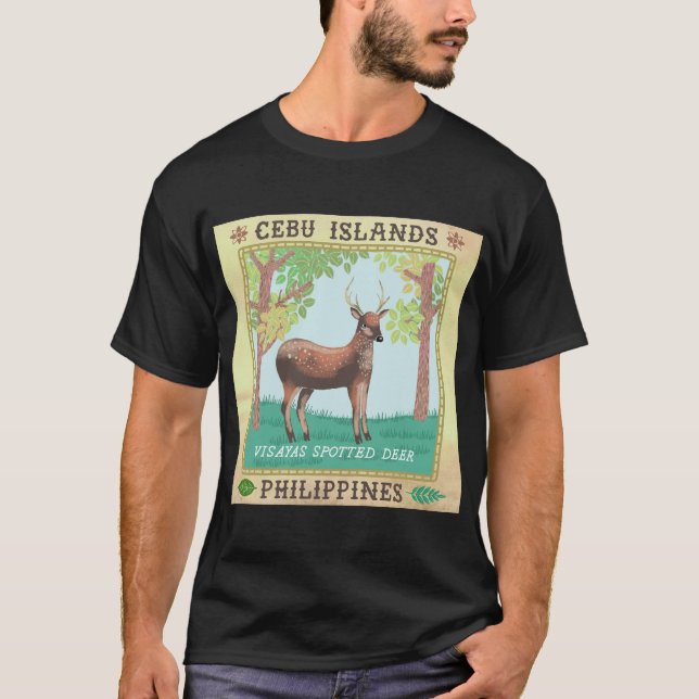 Cebu Visayan Deer  T-Shirt (Front)