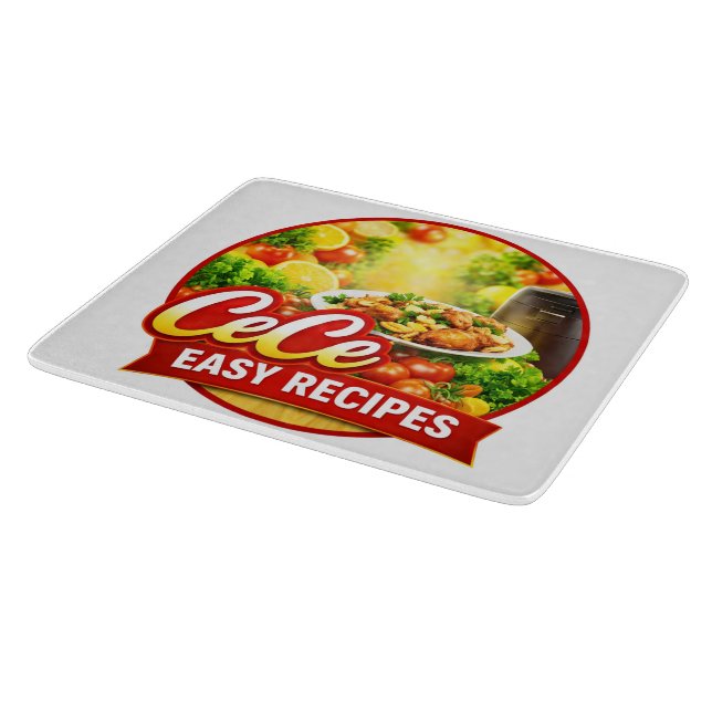 Cece Easy Recipe Cutting Board (Corner)
