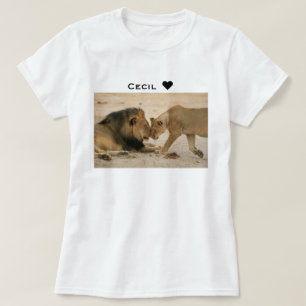 Cecil Show Some Love Lion & Lioness T-Shirt