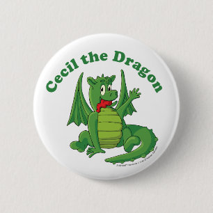 Cecil the Dragon Button