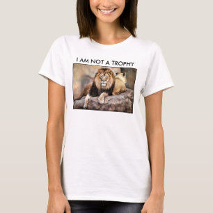 Cecil the Lion I Am Not A Trophy T-Shirt