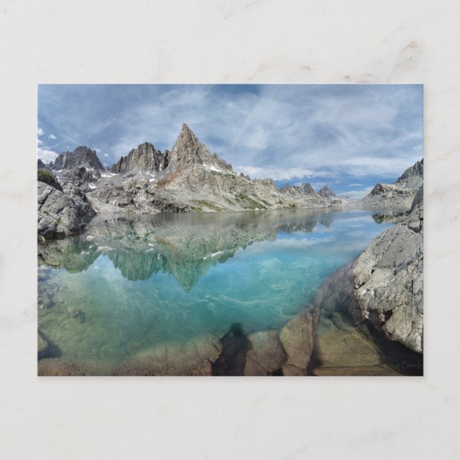 Cecile Lake / Minarets - Ansel Adams Wilderness Postcard (Front)