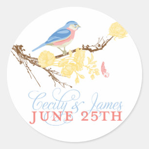 Cecily & James Sticker