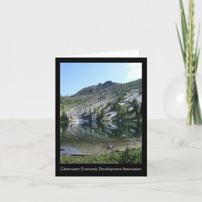 CEDA - Idaho's East Gospel Lake - Customised Card (Front)