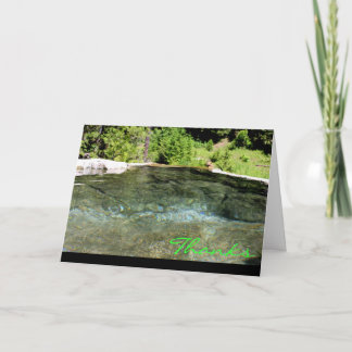 CEDA - Thank You ~ Weir Hot Springs Card