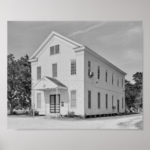 Cedar Bayou Lodge Hall photo print