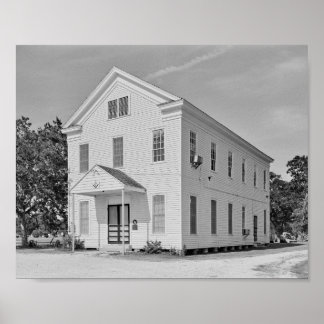 Cedar Bayou Lodge Hall photo print
