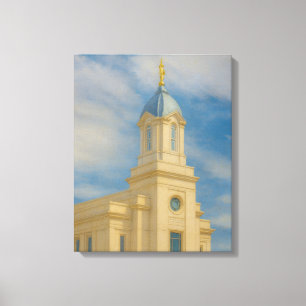 Cedar City Utah Temple Painting™ LDS Art Canvas