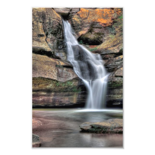 Cedar Falls, Hocking Hills state park, Ohio Photo Print (Front)